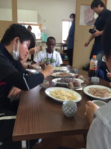 home made soba, we finally made it by our self!! yatta dekitta