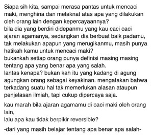 kita dan mindset kita